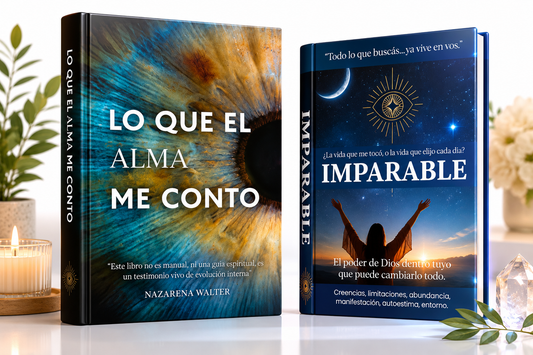 IMPARABLE + LIBRO LO QUE EL ALMA ME CONTO Y BONOS