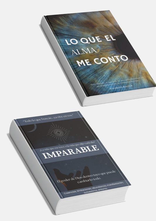 IMPARABLE + LIBRO LO QUE EL ALMA ME CONTO Y BONOS